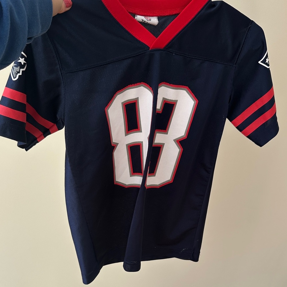 Youth Navy and Red Sports Jersey
